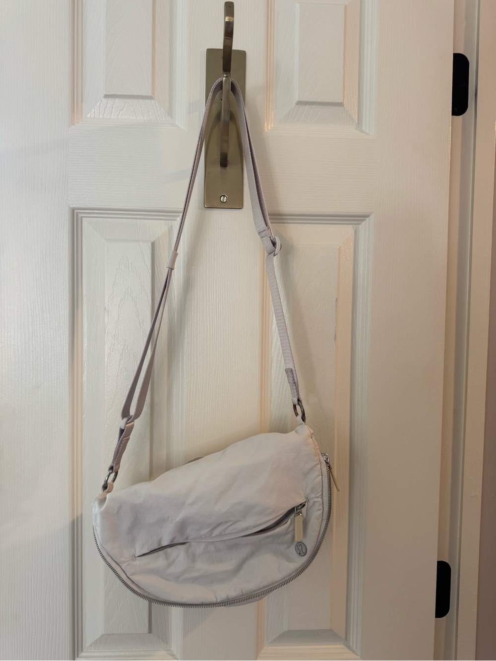 lululemon cream Crossbody Bag